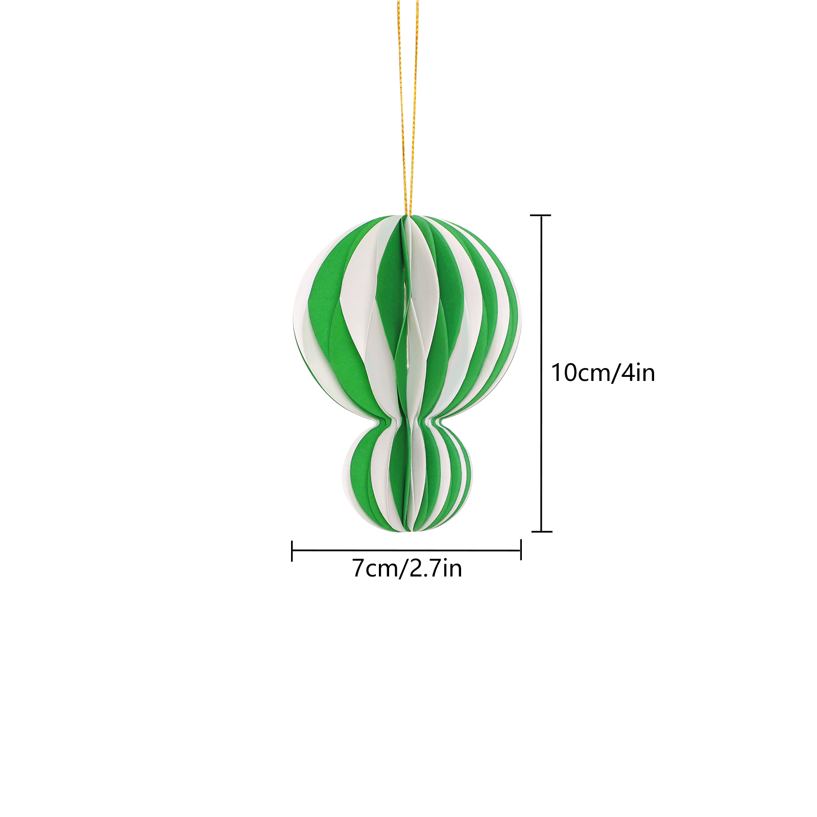 Mix color green and white Christmas tree ball ornaments decor-06.jpg